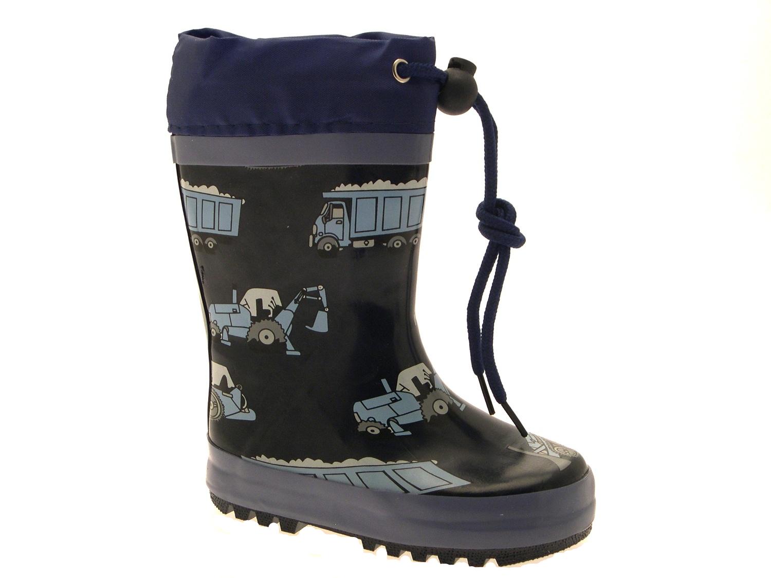 Shop by category Boys wellies. Designed for wet weather adventurers, our boys' wellies will have them excited at the first sign of rain. This covetable collection of waterproof wellington boots for boys includes leopard and camouflage prints in pastel and primary colours, as well as safety features including reflective strips and grippy rubber soles - making both kids and parents happy.